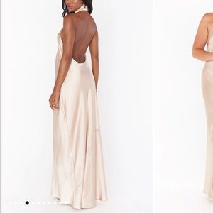 NWT Jasmine Halter Maxi - Show Me Your MuMu (altered for 5’3 height)